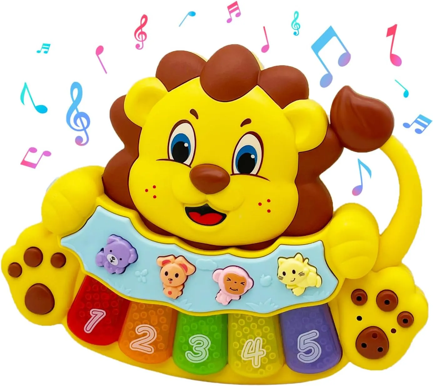 Baby Piano Toy, Light Up Music Baby Toys for12 18 Months Early Learning Educational Piano Toy 1 Year Old Boy Girl Gifts