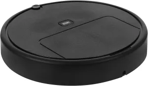 balacoo Cartoon Clean Robot Electric Cleaning Robot - Simulation Vacuum Cleaner, Automatic Catcher, Cleaning Robot, Pretend Game, Diameter 23CM, Black Toddler Vacuum