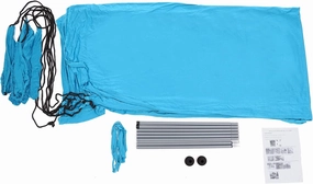 Beach Tent Sun Shelter,UPF 50  Protection Beach Shade Canopy, Eazy Up Portable Canopy Tent for Sun, Camping, Fishing, Backyard