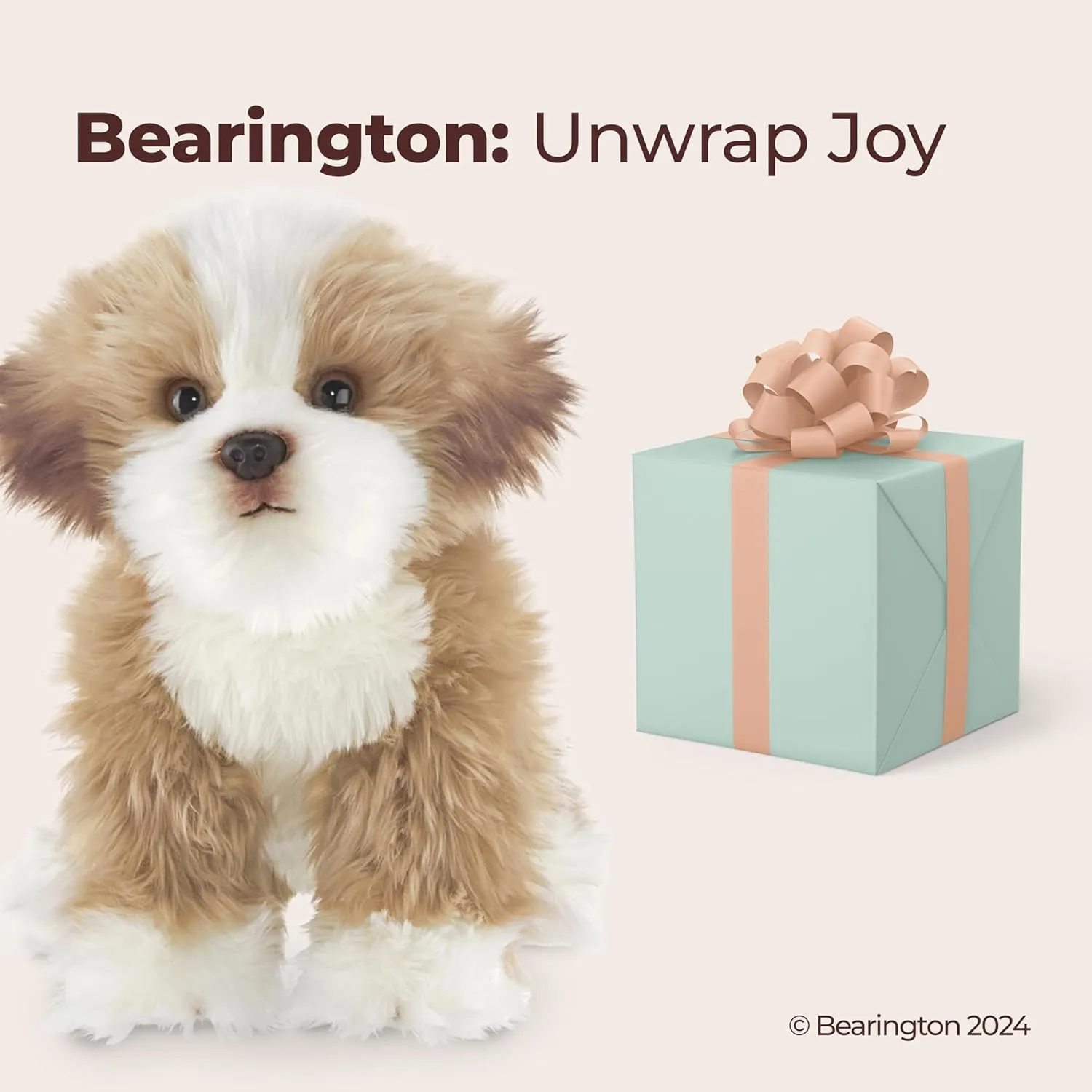 Bearington Murphy The Maltipoo Stuffed Animal, 13 Inch Stuffed Dog Plush