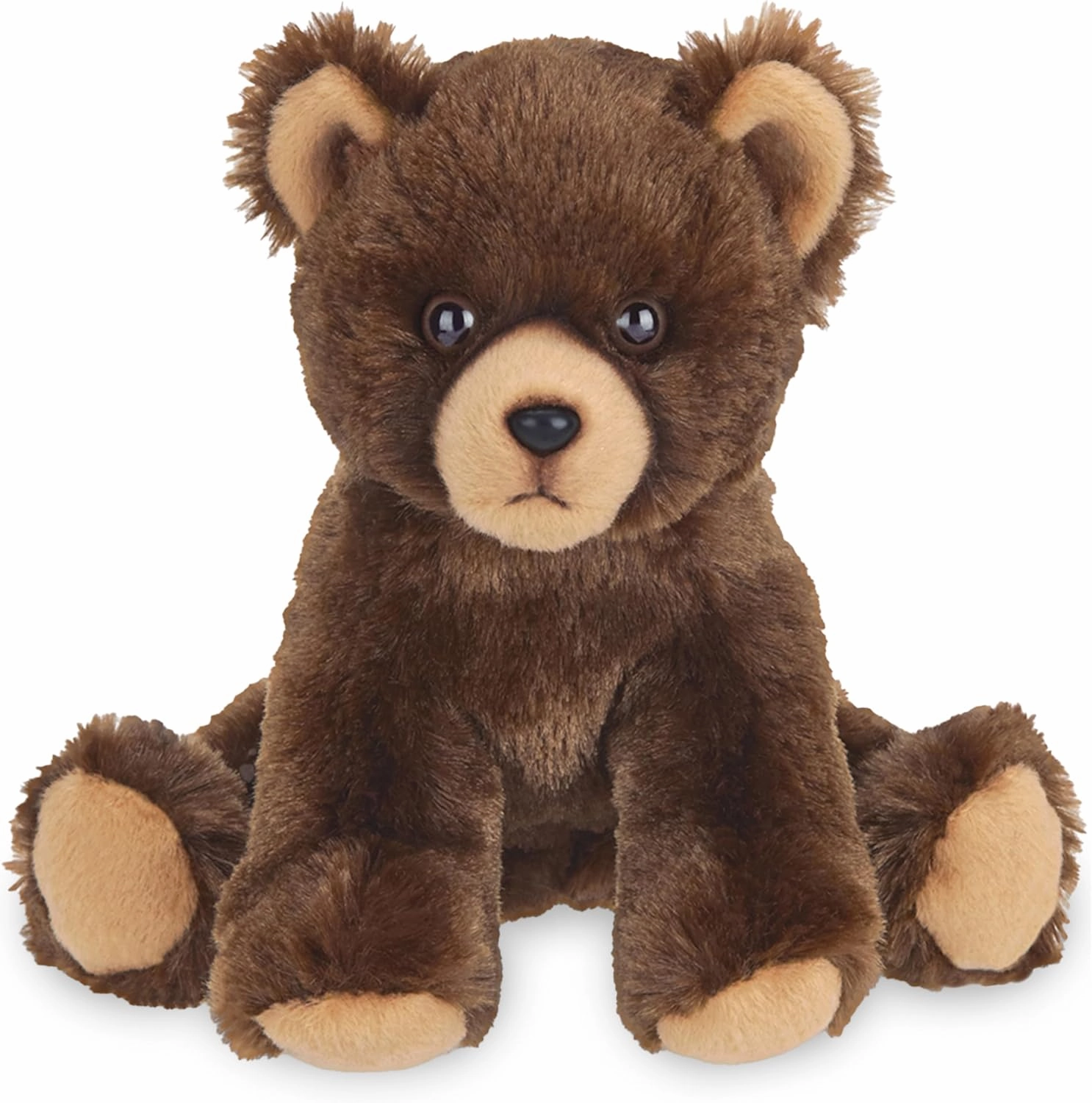 Bearington Lil' Grizby The Brown Grizzly Teddy Bear Plush, 7 Inch Bear Stuffed Animal - Hugs and Cuddles Plush Animal Toy