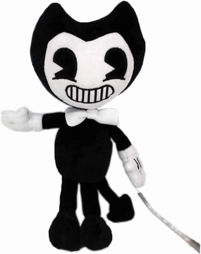 Bendy Plush Toys Doll 11.8' Cute Horror Soft Stuffed Animal Toys for Kids and Game Fans