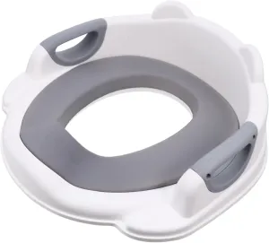 BESPORTBLE 1Pc Potty Training Seat PU Toilet Seat Cushion with Handle Non Slip Design for Boys Fits Toilet Easy Installation for Safe Bathroom Use