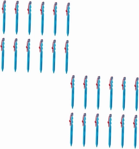 BESPORTBLE 2sets Heavy Duty Tent Stakes Camping Tent Pegs Aluminum Alloy Stakes 12pcs*2