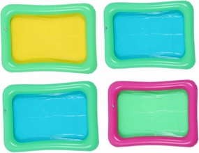 BESPORTBLE 4Pcs Inflatable Sand Play Educational Playthings for Random Colors for Beach Sandbox and Outdoor Fun