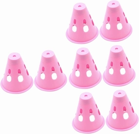 BESPORTBLE 8pcs Tent Nail Warning Caps Outdoor Camping Nail Protectors for Boys and Girls Night Warning Light for Tent Stakes Practical and Decorative Camping Accessories
