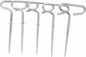 BESTonZON Portable Ice Shelter Anchors Stakes Accessories Metal Tent Pegs Drill Adapter Camping Tent Supplies