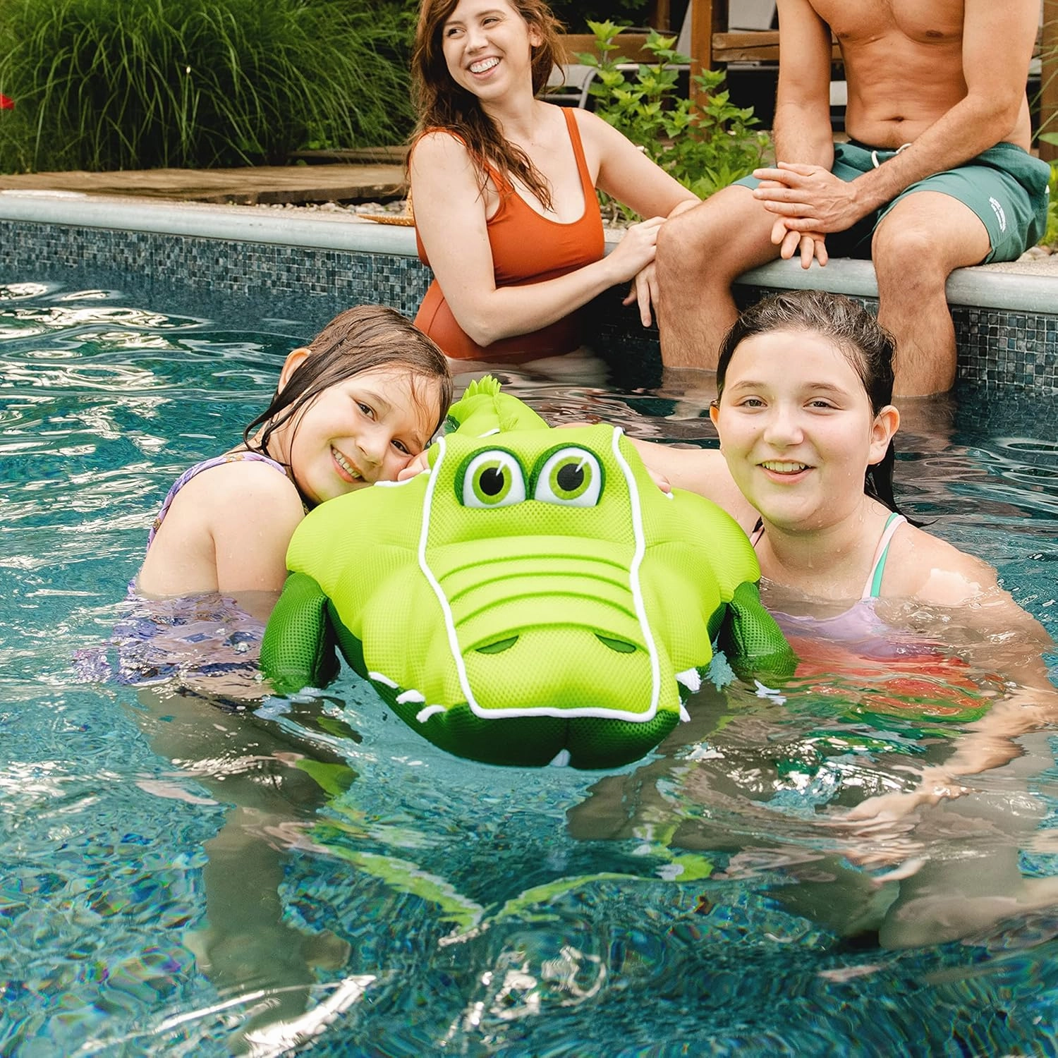 Big Joe Pool Petz Animal Pool Toy Float, Quick Draining Fabric