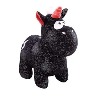 Black Unicorn Plush