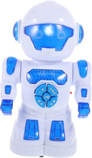 Boy Girl Interactive Electric Robot Toy Musical Flashing Lights Smart Talking Dancing Robot for Boys and Girls Educational Early Learning Plaything
