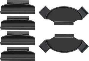 Brackets for Philips Hue Play Gradient Lightstrip, Mounting Clips Compatible with Philips Hue Play Gradient Lightstrip 55/65/75 inch, Black