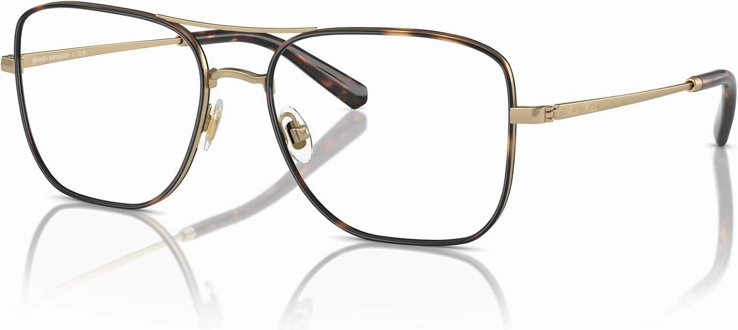 Brooks Brothers Men's Bb1114j Aviator Prescription Eyewear Frames