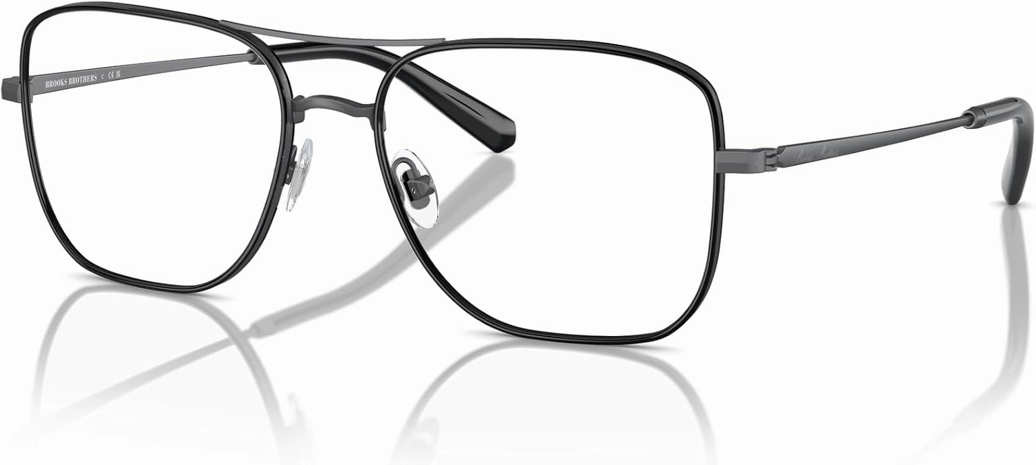 Brooks Brothers Men's Bb1114j Aviator Prescription Eyewear Frames