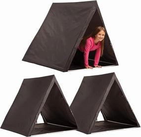 Bulk Black Sleepover Tent Kit, 3 Piece