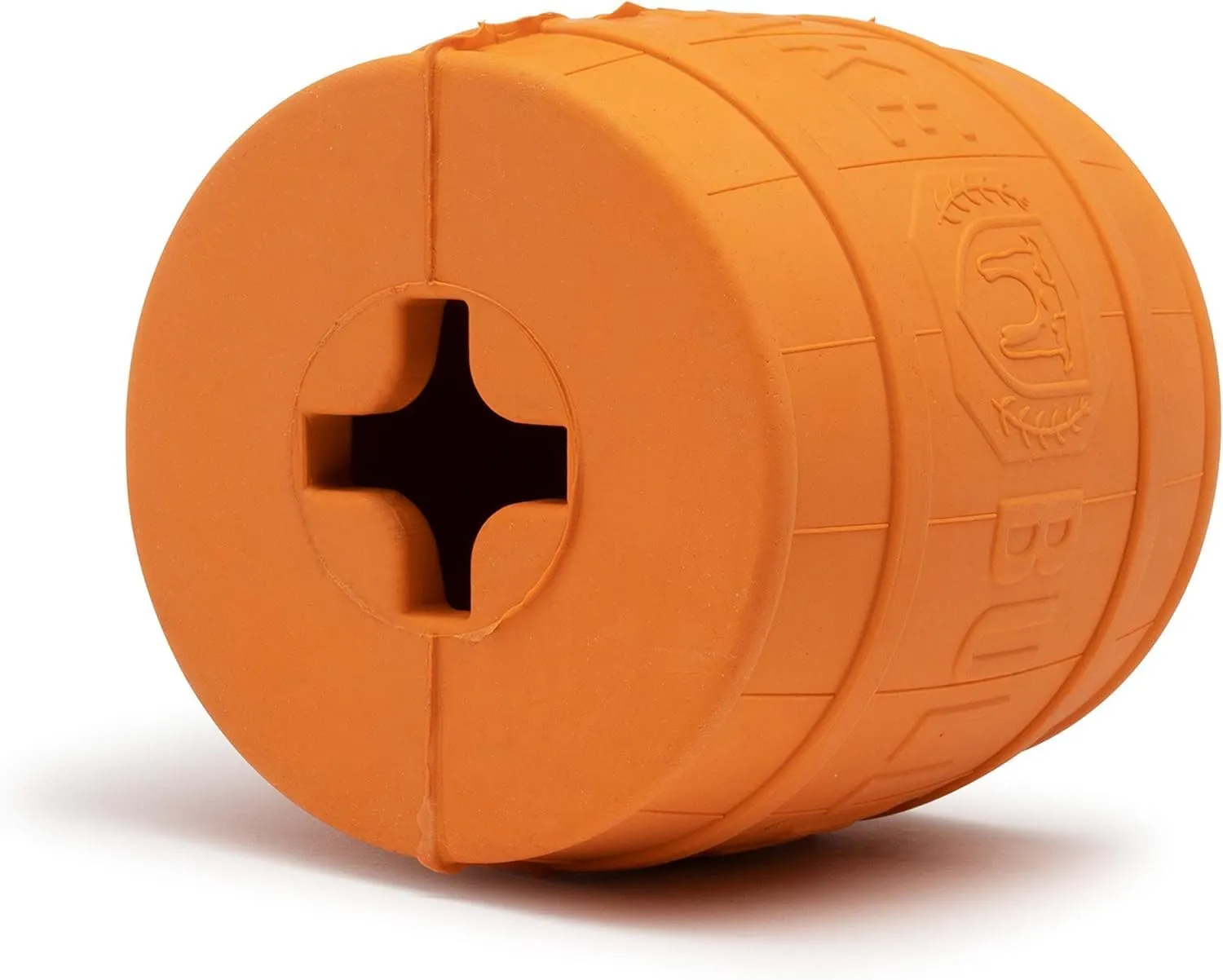 BULLYMAKE Rubber Keg Chew Toy For Dogs | Durable Dog Toy for Aggressive Chewers | Made in USA