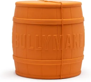BULLYMAKE Rubber Keg Chew Toy For Dogs | Durable Dog Toy for Aggressive Chewers | Made in USA