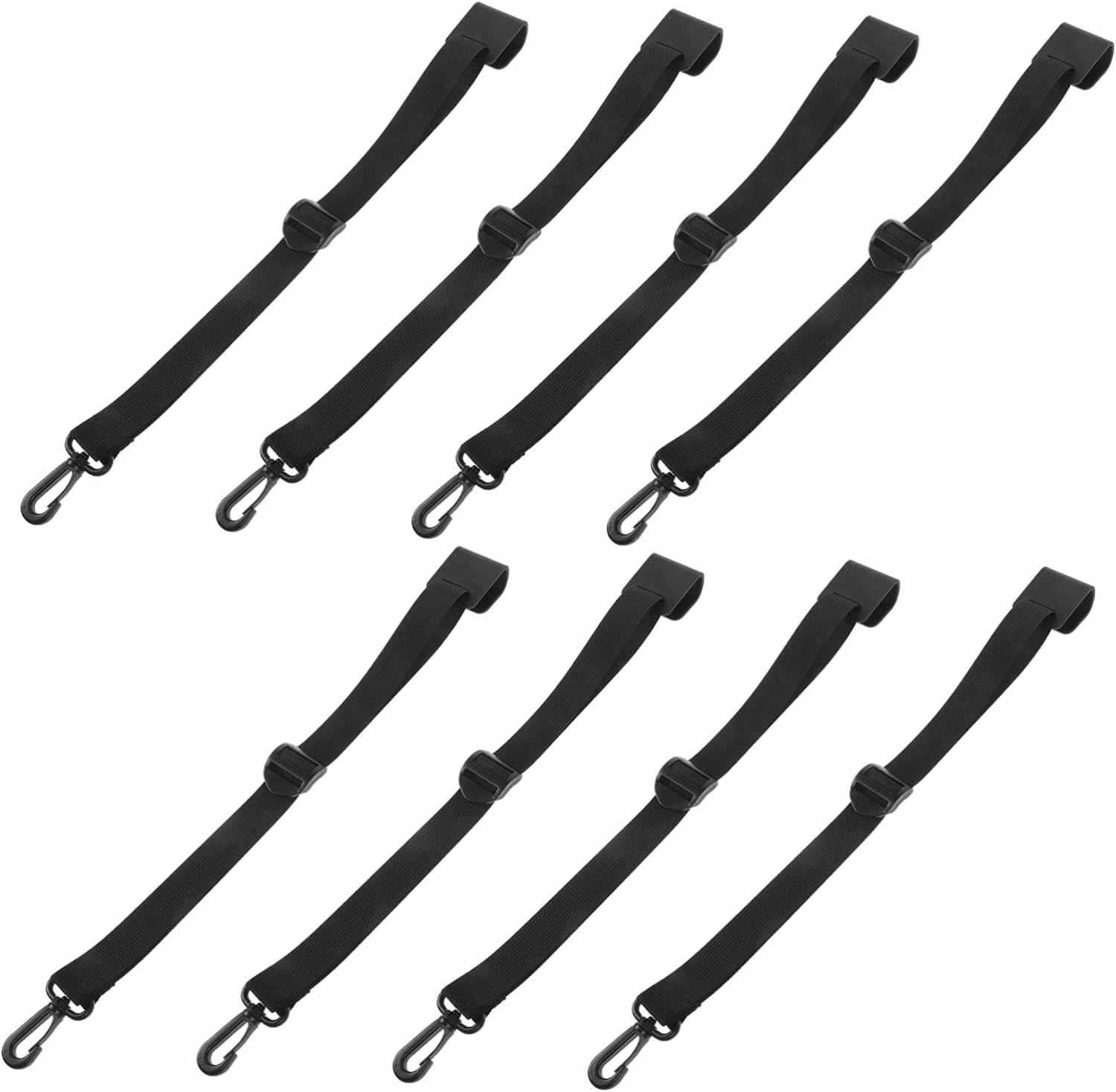 Camping Essential 8pcs Canopy Tent Hanging Hooks Clamps for Outdoor Activities