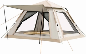 Camping Instant Tent 85x85x56 inch, 2/4/6 Person Pop Up Tent, Waterproof, Spacious, Lightweight Portable Backpacking Tent, Easy Set Up Small Lightweight Tents, Portable Family Tent