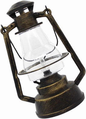 Camping Lantern Led Light Rechargeable Tent Lamp Vintage Oil Lamp for Outdoor Activities Portable Camping Accessory Handheld Tent Light