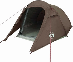 Camping Tent Tunnel 3-Person Olive Green Waterproof vidaXL vidaXL