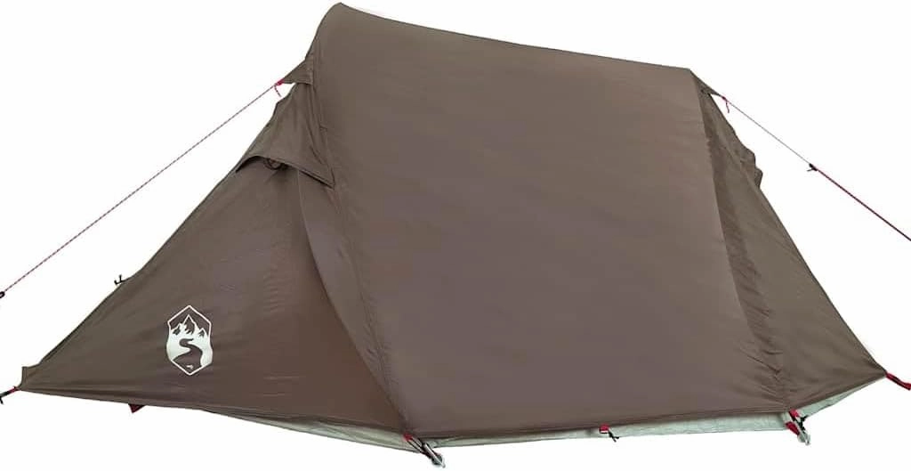 Camping Tent Tunnel 3-Person Olive Green Waterproof vidaXL vidaXL