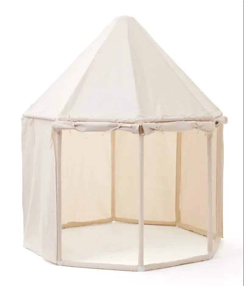 Canvas Castle Tent for Kids' Indoor Play and Reading