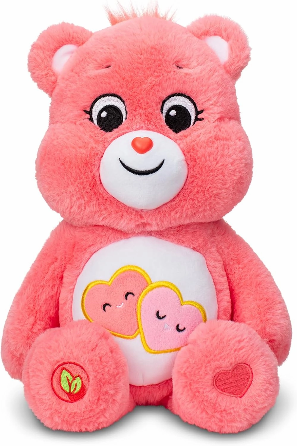 Care Bears 14" Love-A-Lot Bear Plushie - Medium Size - Pink Plush for Ages 4  – Perfect Stuffed Animal Holiday, Birthday Gift, Super Soft and Cuddly – Good For Girls and Boys, Collectors