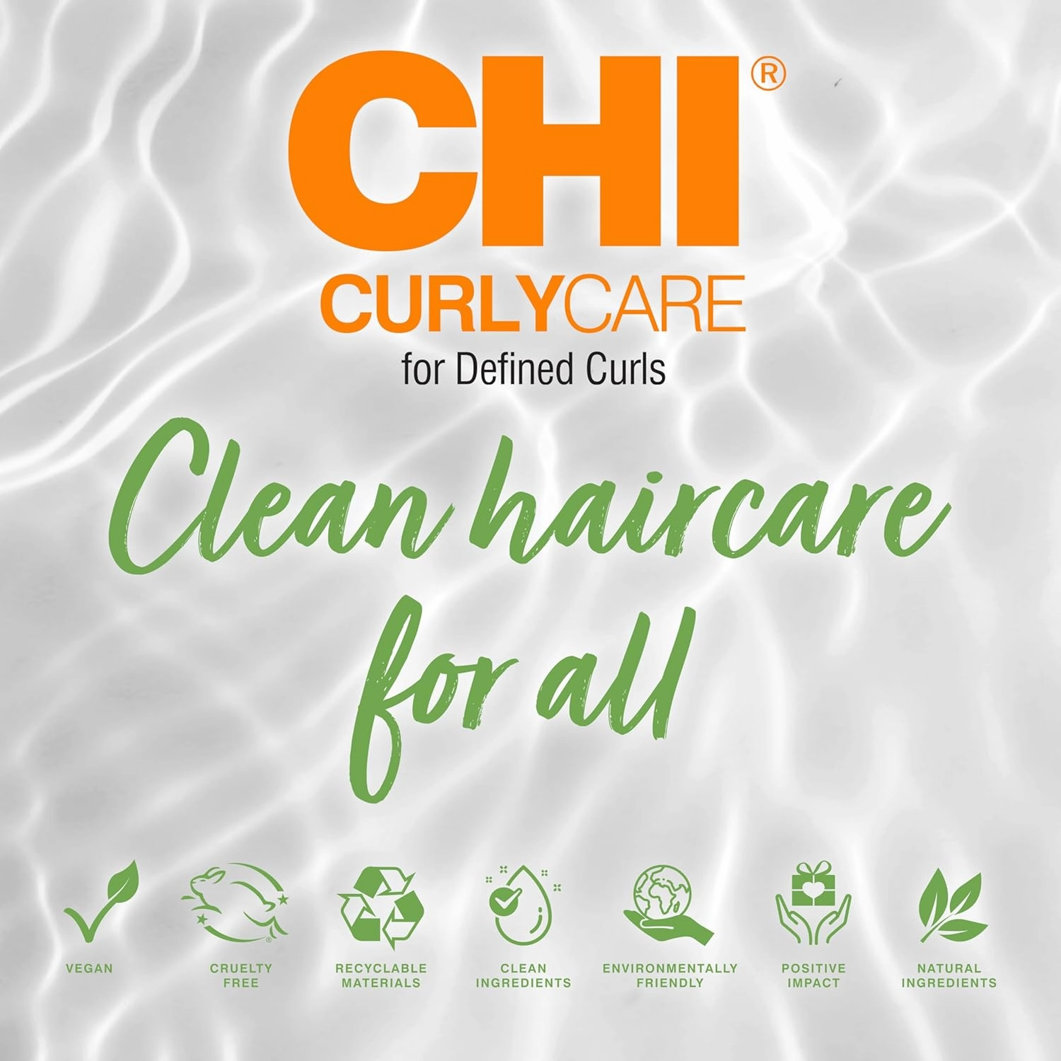 CHI CurlyCare Curl Conditioner, Hydrates Curls, Reduces Frizz & Increases Elasticity & Strength, Sulfate, Paraben, & Cruelty-Free, 25 Oz