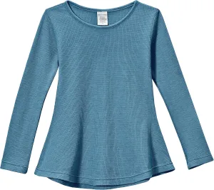 City Threads Girls Thermal Long Sleeve Tunic Shirt for School & Play, Made in USA
