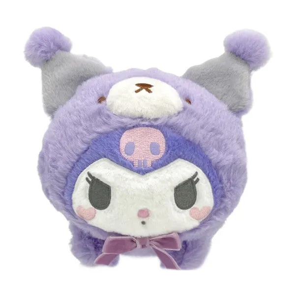 [Clearance]#[Sanrio] Nakayoshi Omutu Kuma Plush Toy S-Size - Kuromi Nakajima Japan 2024