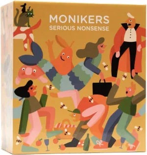 CMYK Monikers: Serious Nonsense with Shut Up & Sit Down - A Dumb Party Game That Respects Your Intelligence