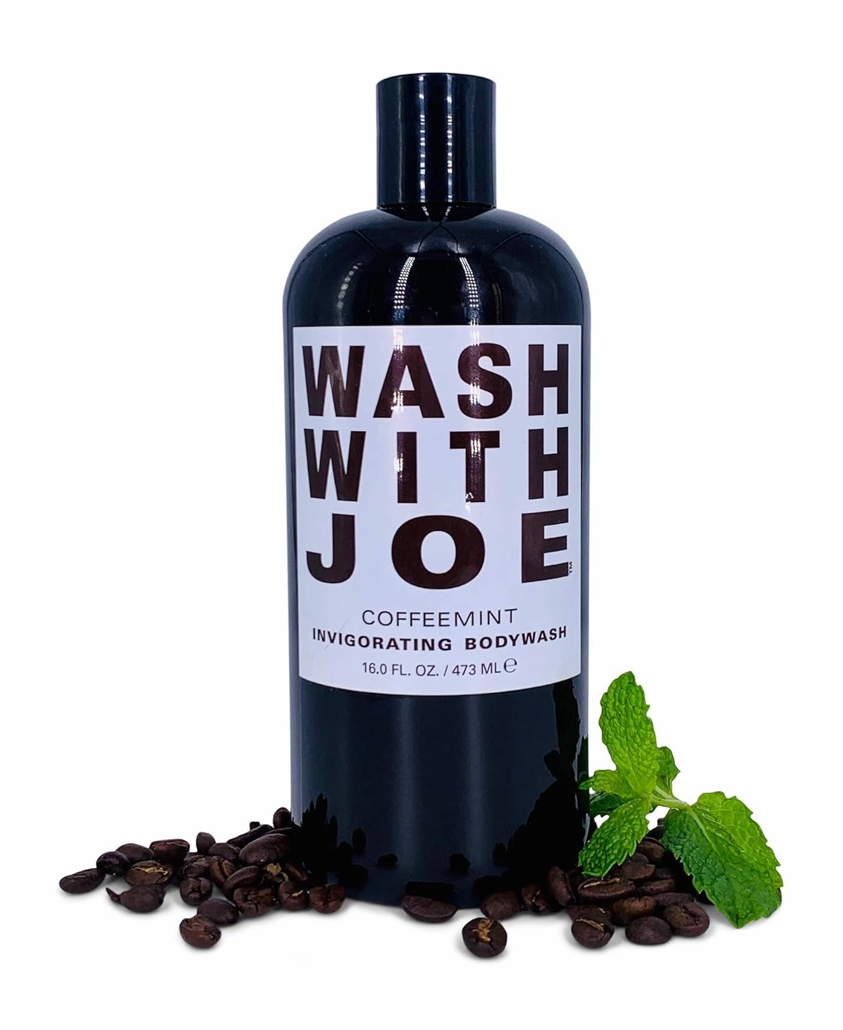 CoffeeMint - Coffee and Peppermint Body Wash for Women & Men - Vegan Body Wash, Paraben Free Body wash, Cruelty Free body Wash, (16 oz) - by Wash with Joe