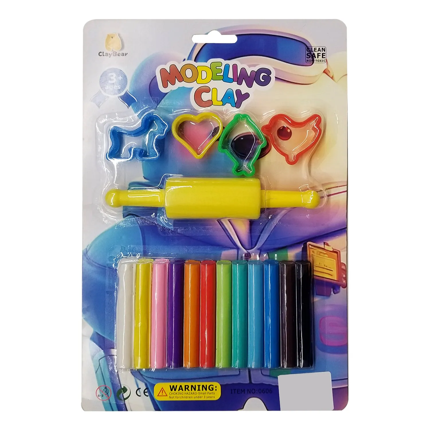 Colorful Kids Modeling Clay - Multi Color