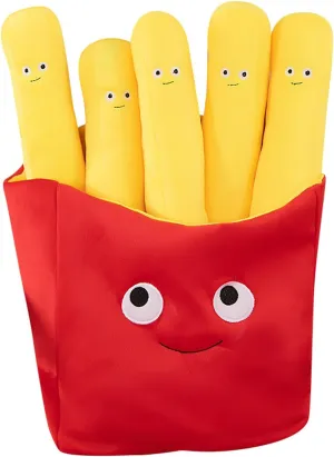 Comfy Food Pillows Toy Plush, Soft, Cuddly, and Irresistible Pefect Toys Gift for Kids and Friends (French Fries, inch, 15.8)
