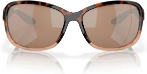 Costa Del Mar Women's Seadrift Rectangular Sunglasses