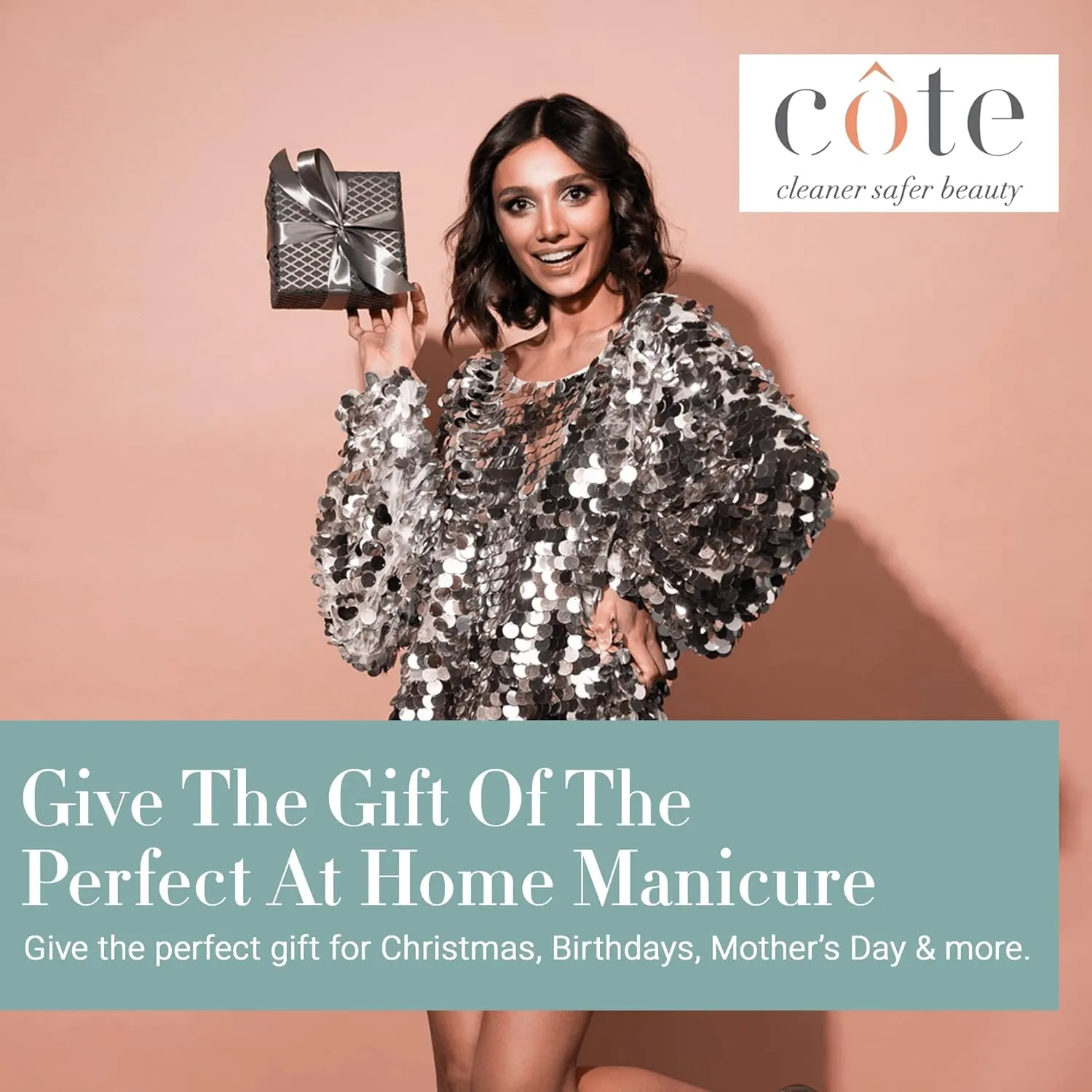 Cote Nail Polish - Quick Dry Vegan 0.4 Fluid Oz Regular Cruelty Free Non Toxic & Safe Chip Resistant Full Coverage (No. 110 Molten Metal)