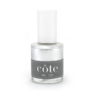 Cote Nail Polish - Quick Dry Vegan 0.4 Fluid Oz Regular Cruelty Free Non Toxic & Safe Chip Resistant Full Coverage (No. 110 Molten Metal)