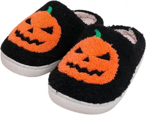 Cozy Furry Slippers for Women & Men, Bear Paw, Halloween, Christmas Designs, Warm Indoor Non-Slip Winter House Shoes