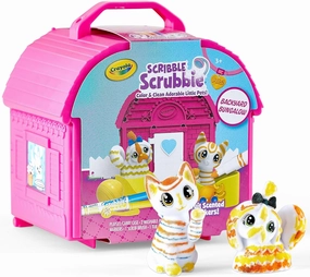 Crayola Scribble Scrubbie Pets, Backyard Playset, Toys For Girls & Boys, Gifts For Kids, Ages 3 