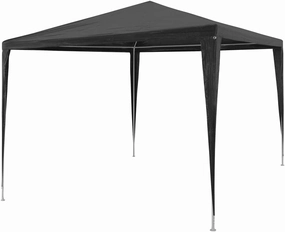 Create a Comfortable Outdoor Space with Party Tent, Water-Resistant, Easy Assembly, 9.8' x 9.8', Anthracite Color