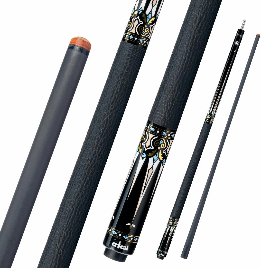 CRICAL Carbon Fiber Pool Cue Stick CXD Series Professional Pool Sticks for Adults Low Deflection Pool Cue Billiard Cues with 12.5mm Tip (Precise, Easy to Control, Pro Taper)