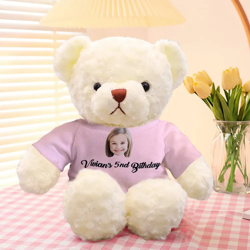 Custom Teddy Bear Doll Personalized Teddy Bear Plush Toys Gifts for Birthday