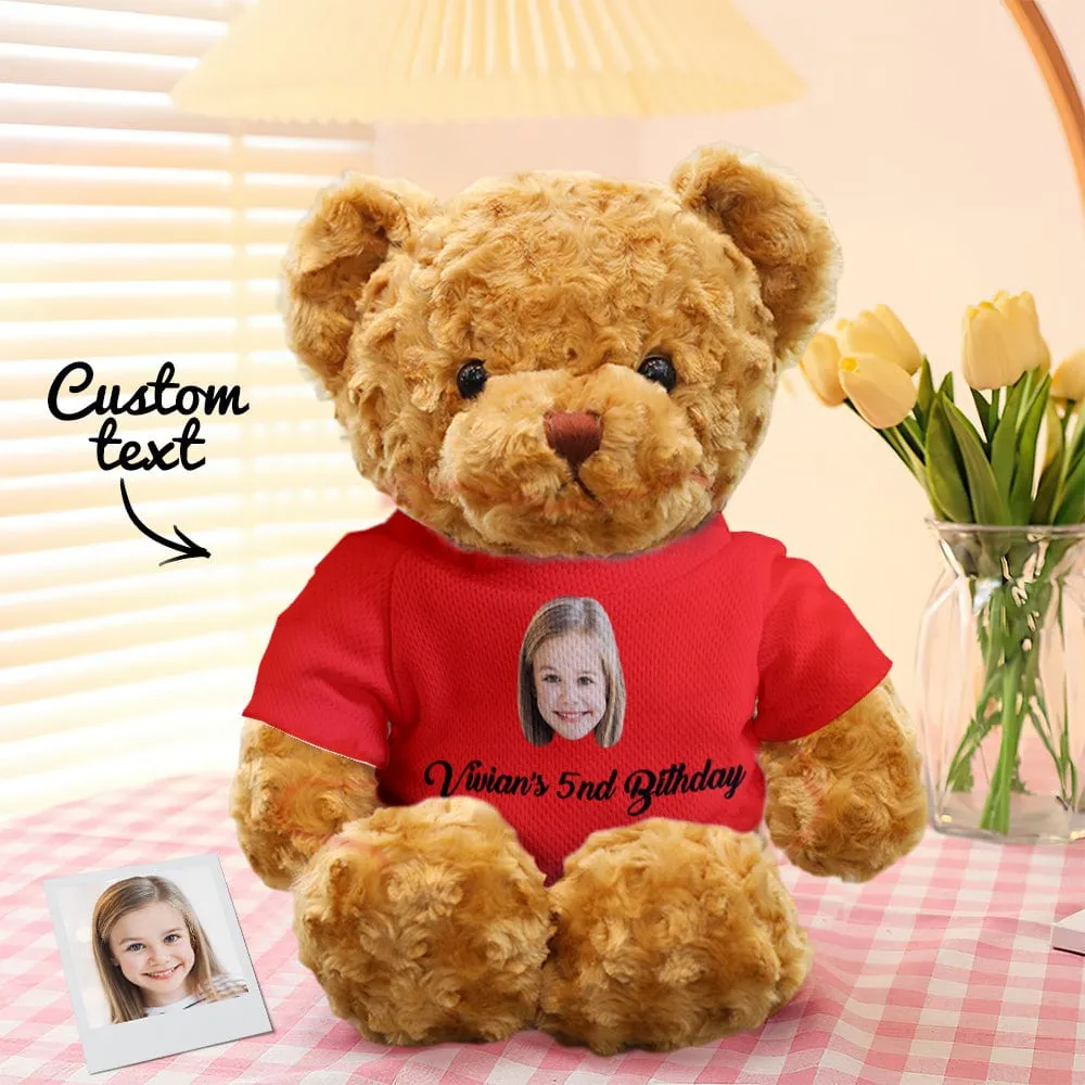 Custom Teddy Bear Doll Personalized Teddy Bear Plush Toys Gifts for Birthday