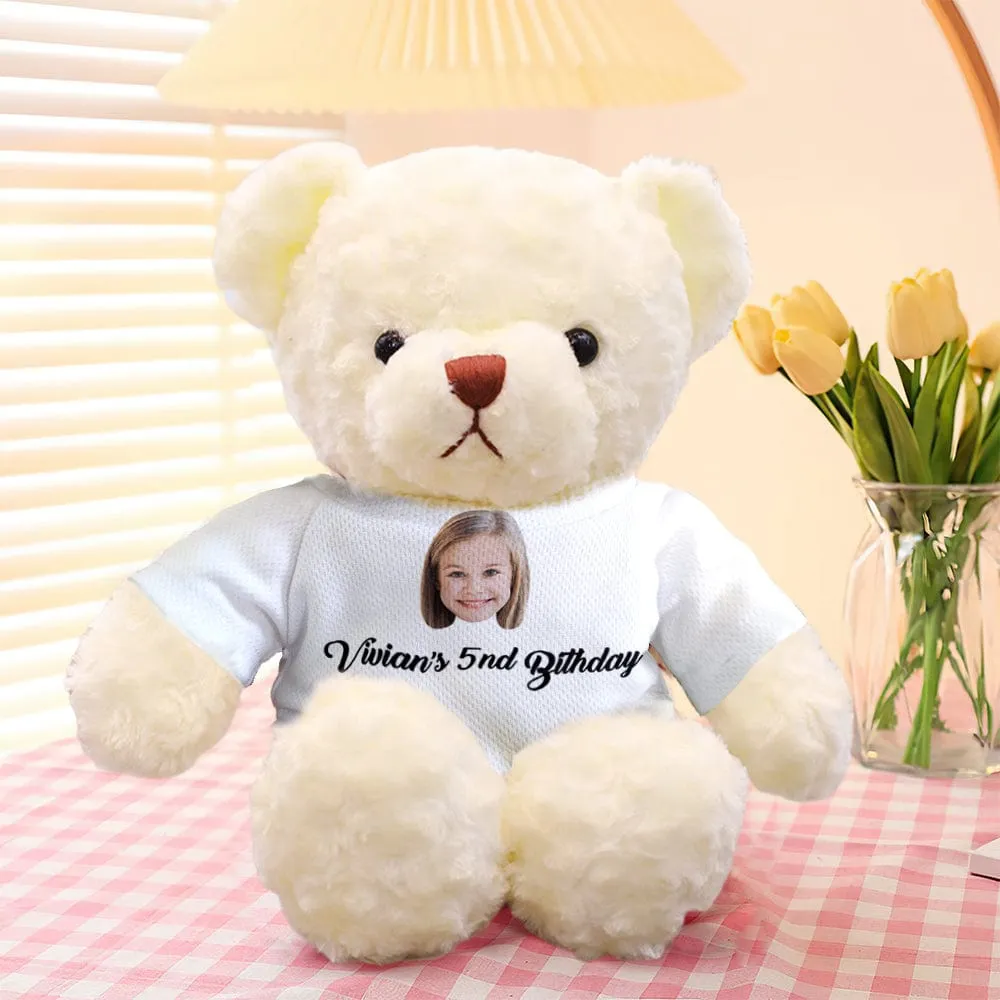 Custom Teddy Bear Doll Personalized Teddy Bear Plush Toys Gifts for Birthday