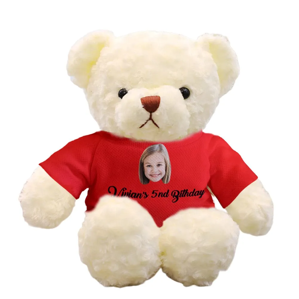 Custom Teddy Bear Doll Personalized Teddy Bear Plush Toys Gifts for Birthday
