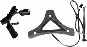 Custom Dynamics CD-BR-BCM-C Run/Brake Backrest LED Lights - Chrome