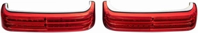 Custom Dynamics PB-SBSEQ-HD-CR Probeam Sequential LED Saddlebag Light - Chrome With Red Lens