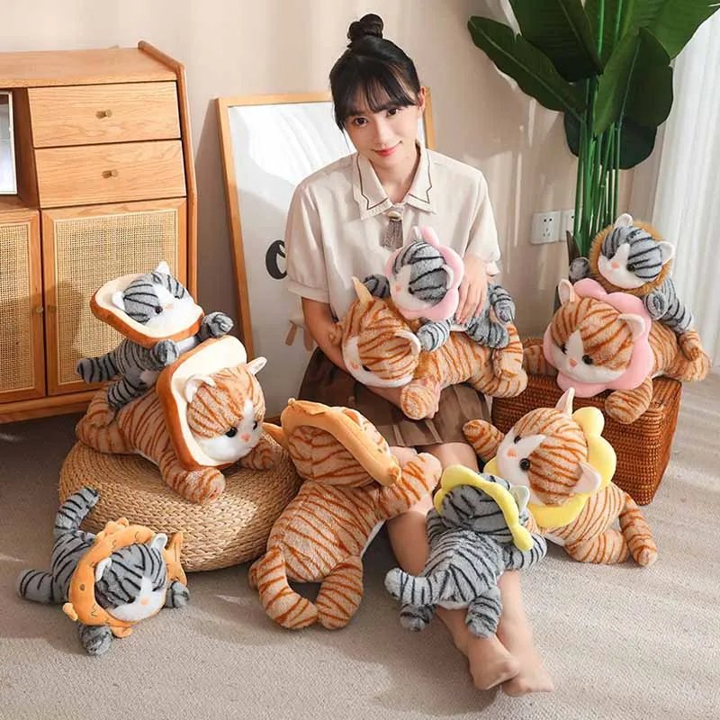Cute Cat Plush Toy-Fluffy & Huggable