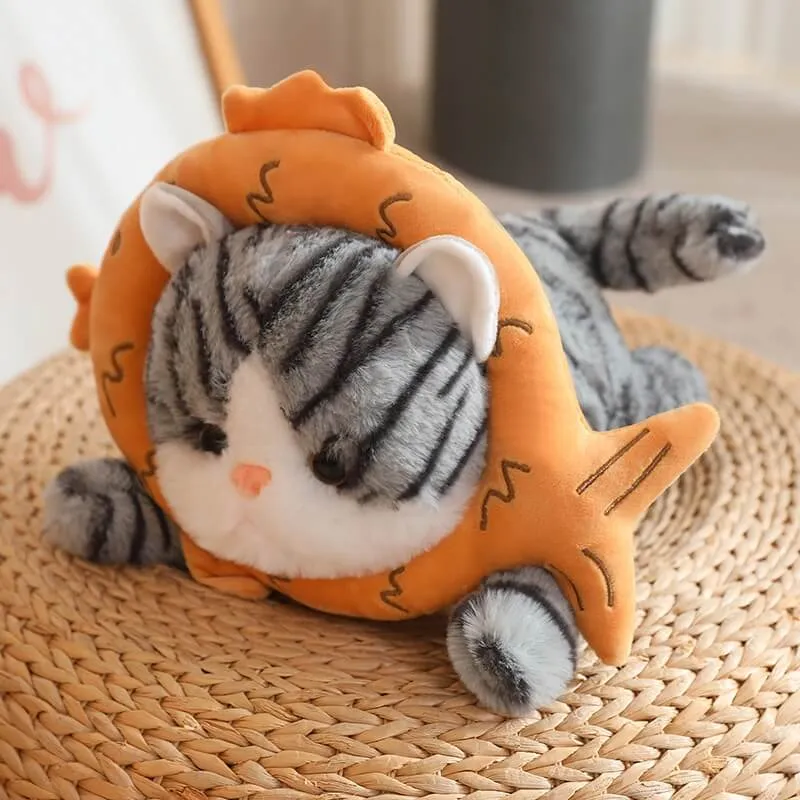 Cute Cat Plush Toy-Fluffy & Huggable