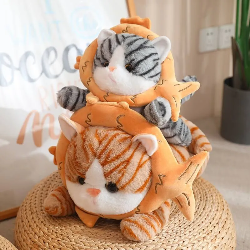 Cute Cat Plush Toy-Fluffy & Huggable